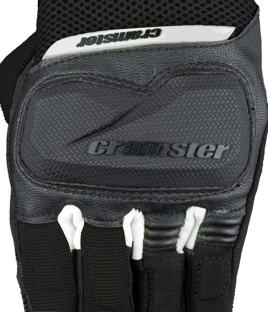 Cramster Breezer SP Black White Gloves - AH Helmets
