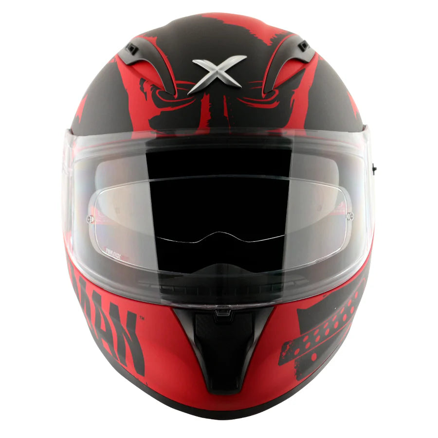 Axor Street DC Batman Dull Red Helmet - AH Helmets