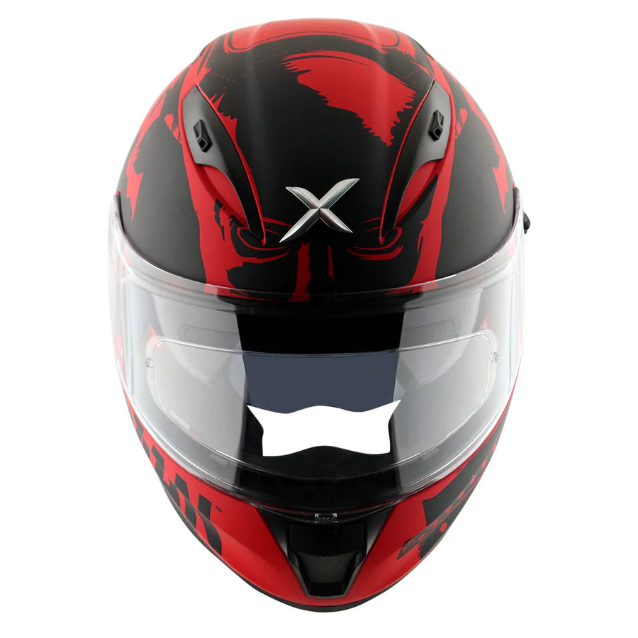 Axor Street DC Batman Dull Red Helmet - AH Helmets