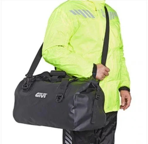 GIVI Waterproof Cylinder Tail Bag 40 Ltr Black (EA115BK)