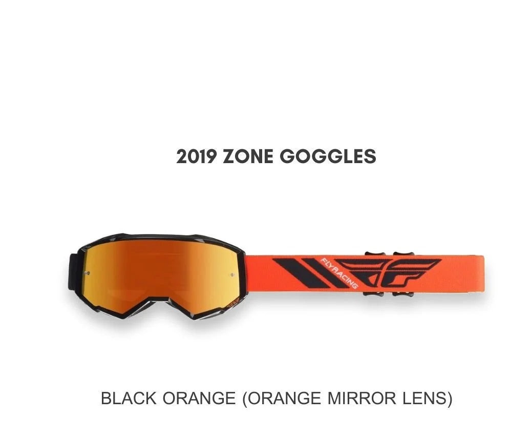 Fly Racing Fly 2019 Zone Goggles Black Orange