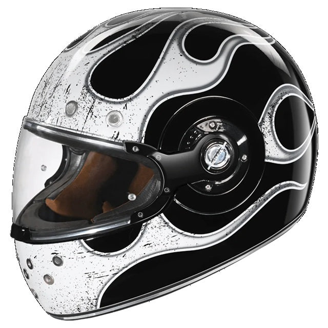 SMK Retro inferno Gloss Black Grey Grey (GL266)