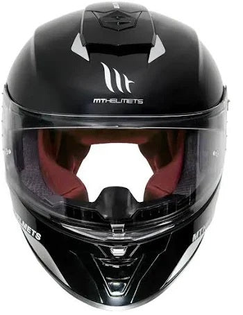 MT Blade 2SV Solid Gloss Black Helmet - AH Helmets