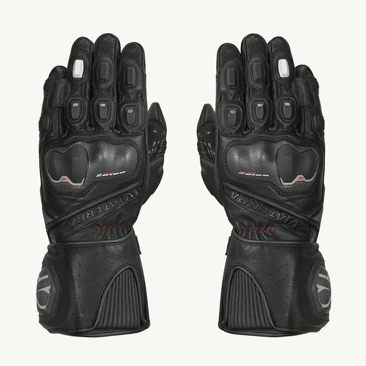 ViaTerra Grid MK3 – Riding Black full gauntlet Gloves