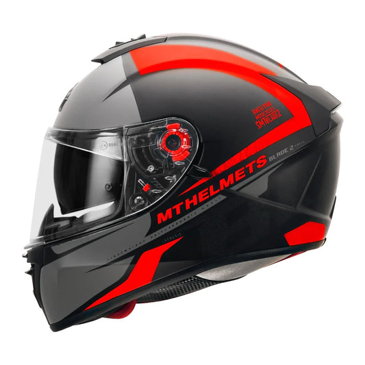 MT Blade 2SV Genesis Matt Red Helmet - AH Helmets