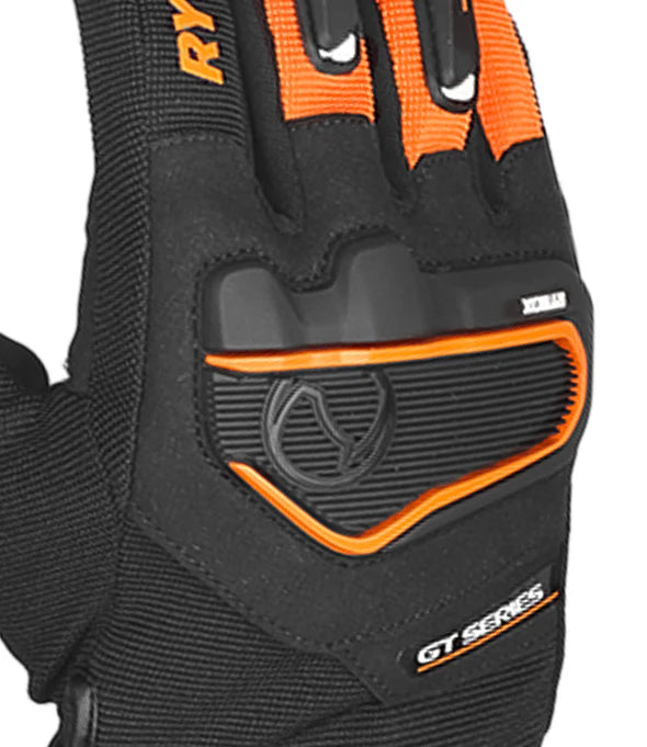 Rynox Helium GT 2 Black Orange Gloves