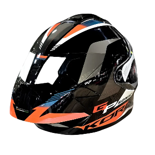 KORDA SONIC GP FURIOSA W/V HELMET- GLOSS ORANGE