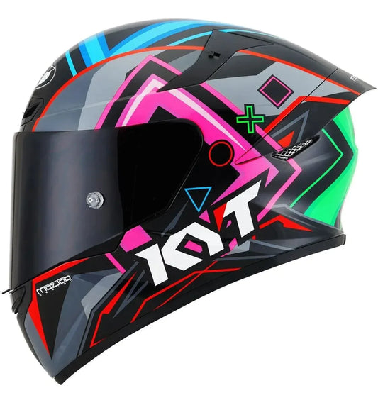 KYT TT Course Rathapark Play Replica Helmet - AH Helmets