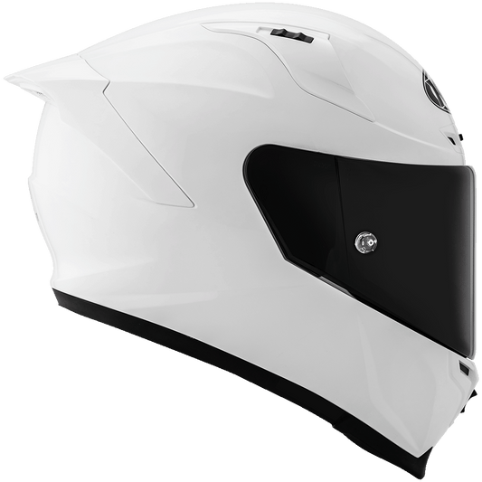 KYT Striker 2V Plain White Helmet - AH Helmets