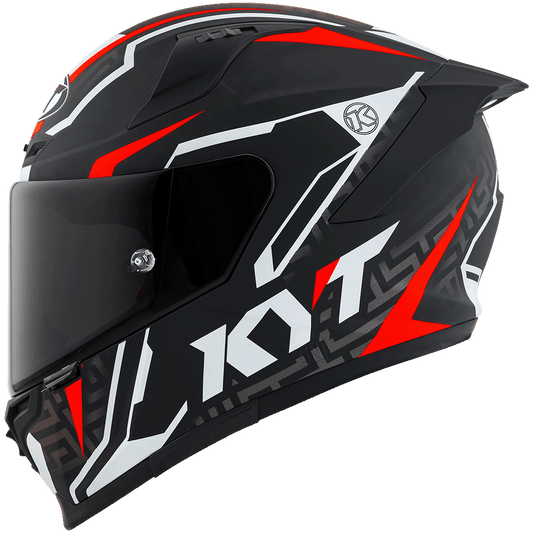 KYT Striker 2V #02 Matt Black Red Helmet - AH Helmets