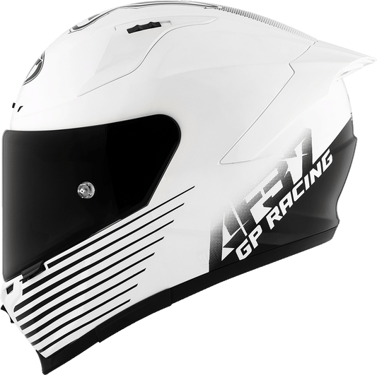 KYT Striker AF37 Livery White Black Helmet - AH Helmets