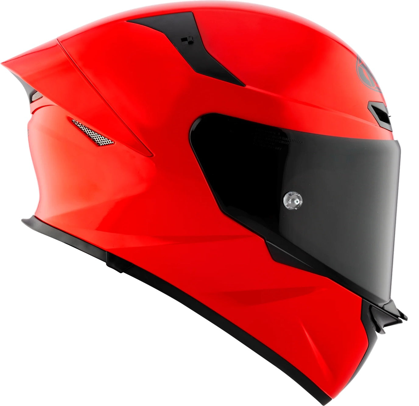 KYT TT Revo Plain Gloss Gara Red Helmet - AH Helmets