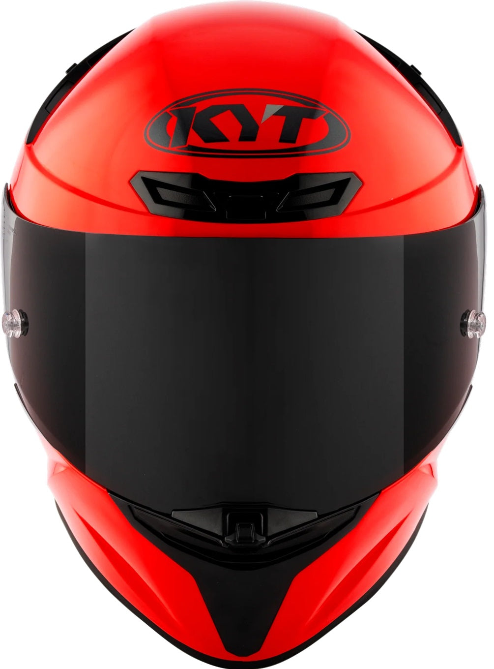 KYT TT Revo Plain Gloss Gara Red Helmet - AH Helmets