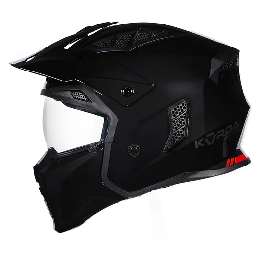 Korda StormTrooper Solid Gloss Black Helmet