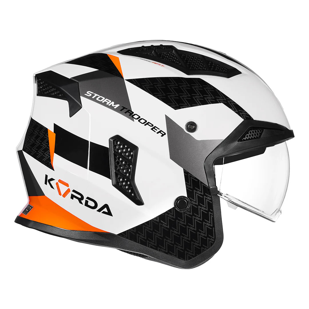 Korda StormTrooper Xoe Helmet (Gloss Fluorescent Orange)