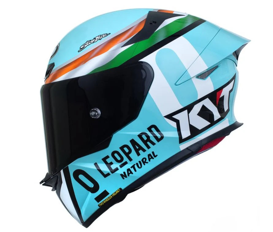 KYT TT Revo Leopard India Helmet - AH Helmets