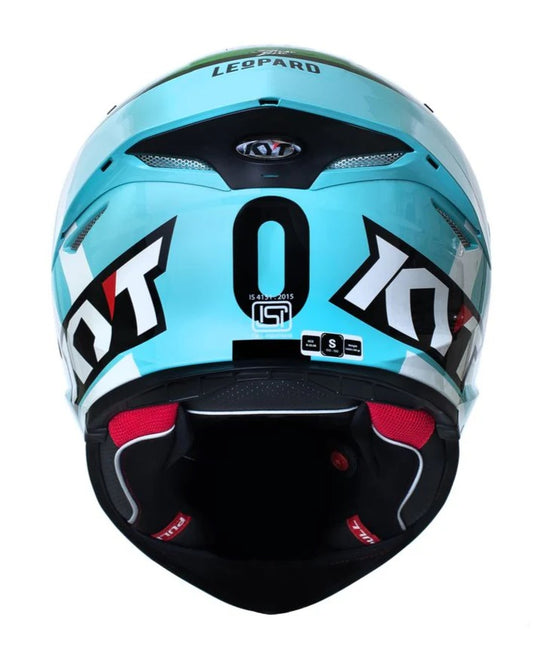 KYT TT Revo Leopard India Helmet - AH Helmets