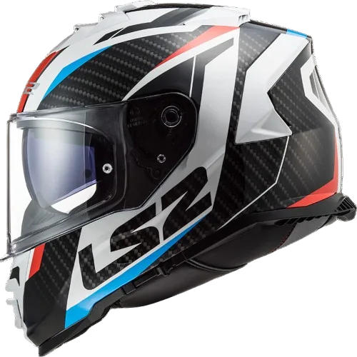LS2 FF800 Storm II Racer Red Blue Gloss Helmet - AH Helmets