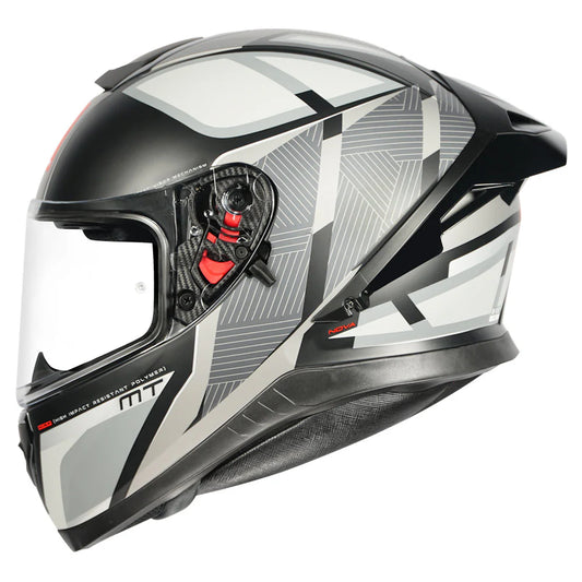 MT Thunder3 Pro Nova Matt Grey Helmet - AH Helmets
