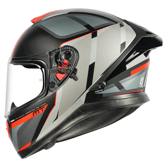 MT Thunder3 Pro Nova Matt Red Helmet - AH Helmets