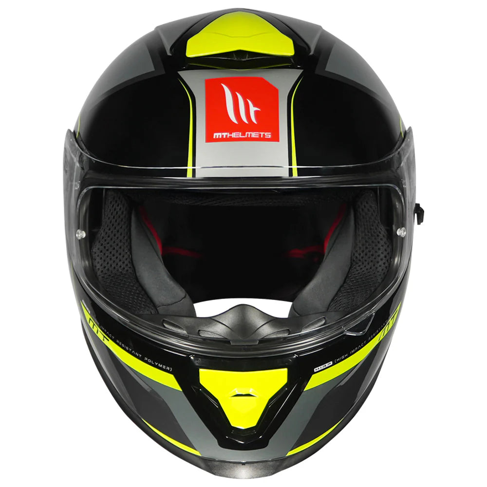 MT Thunder3 Pro Nova Gloss Yellow Helmet
