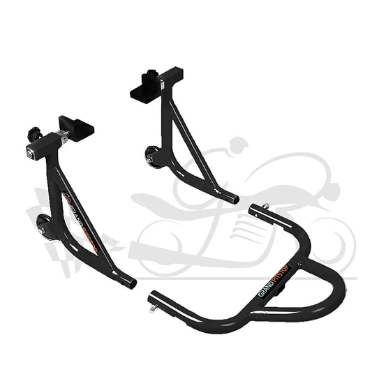 Rear Paddock Stand Dismantable Black - AH Helmets
