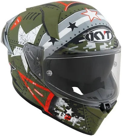 KYT R2R Pro Assault Matt Green Army Helmet - AH Helmets