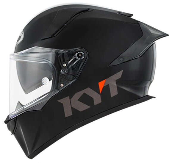 KYT R2R Pro Plain Matt Black Helmet - AH Helmets