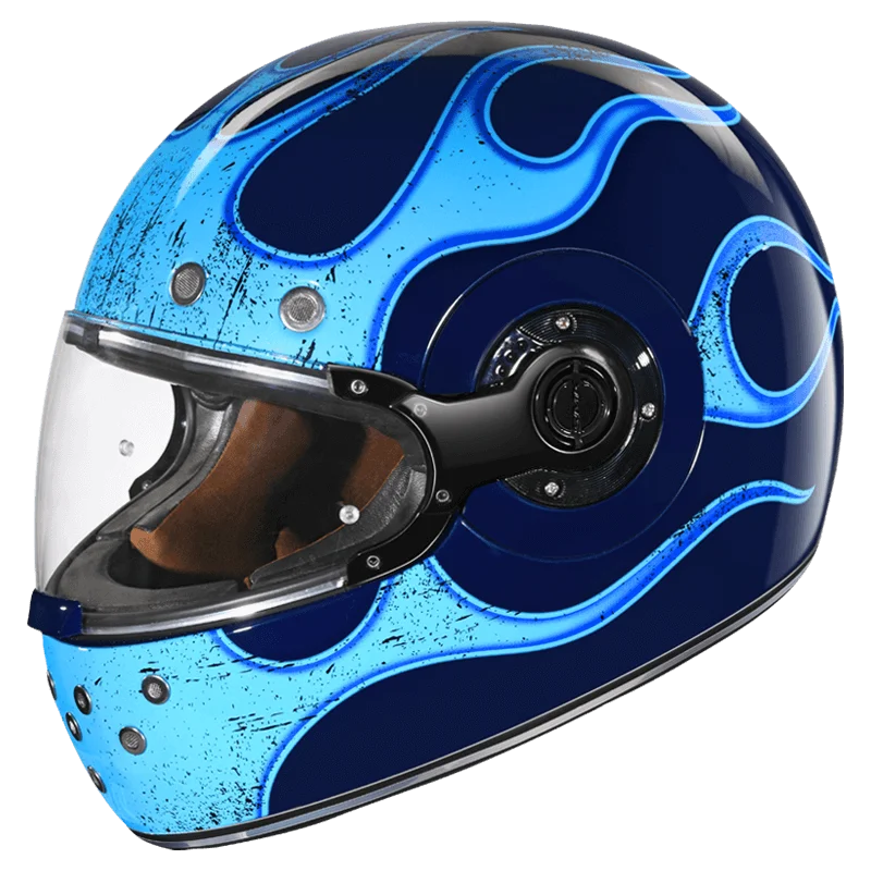 SMK Retro Ranko inferno GL555 helmet