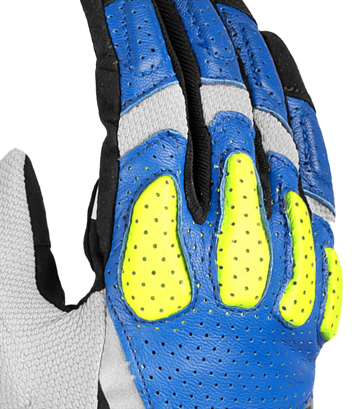 Rynox Ridge Pro Offroad Black Hiviz Gloves