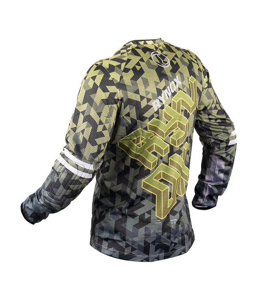 Rynox Fusion Neo Offroad Camo Green Jersey - AH Helmets