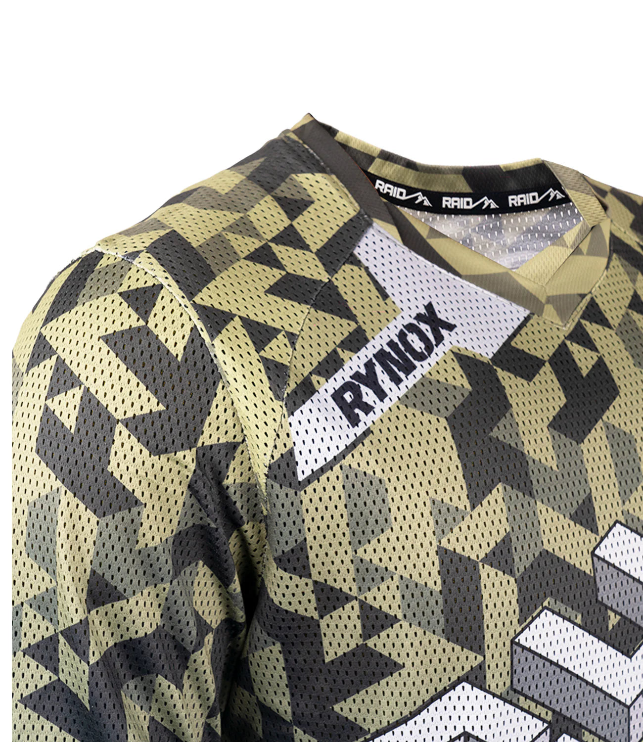 Rynox Fusion Neo Offroad Camo Green Jersey - AH Helmets