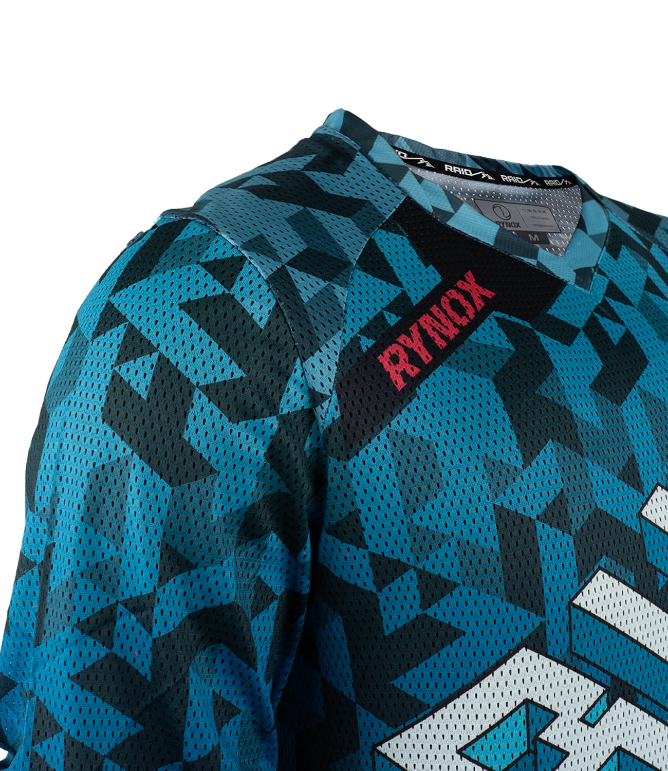 Rynox Fusion Neo Offroad Cyber Blue Jersey - AH Helmets
