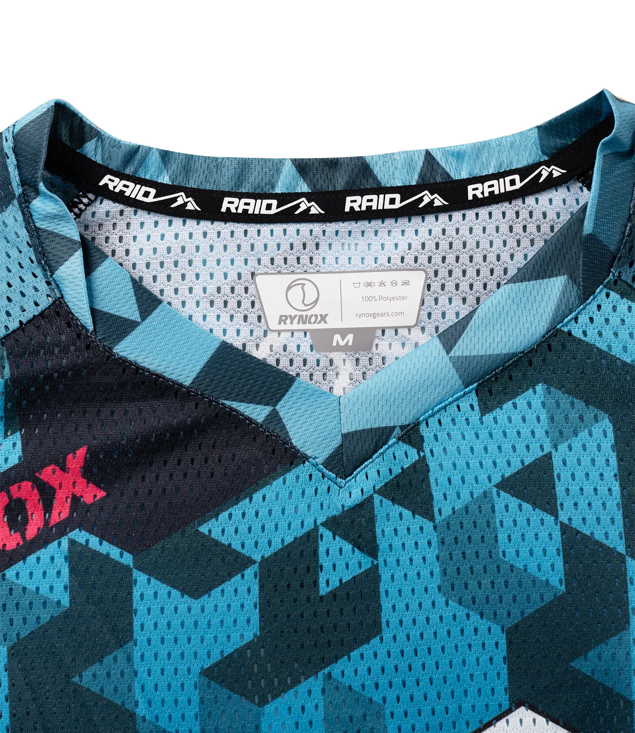 Rynox Fusion Neo Offroad Cyber Blue Jersey - AH Helmets