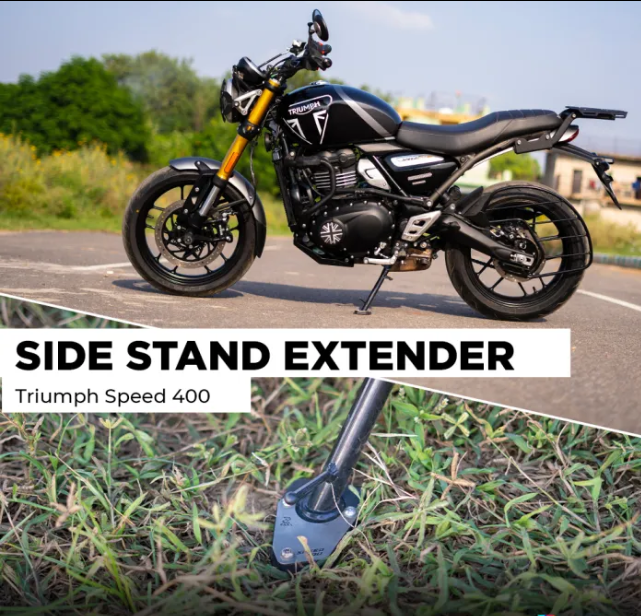 ZANA SIDE STAND EXTENDER FOR TRIUMPH SPEED 400 – AH Helmets ZANA SIDE STAND EXTENDER FOR TRIUMPH SPEED 400 – AH Helmets