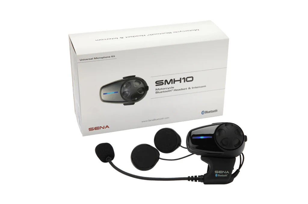 Sena SMH10 Dual Pack Bluetooth Headset & Intercom for Motorcycles Sena SMH10 Dual Pack Bluetooth Headset & Intercom for Motorcycles