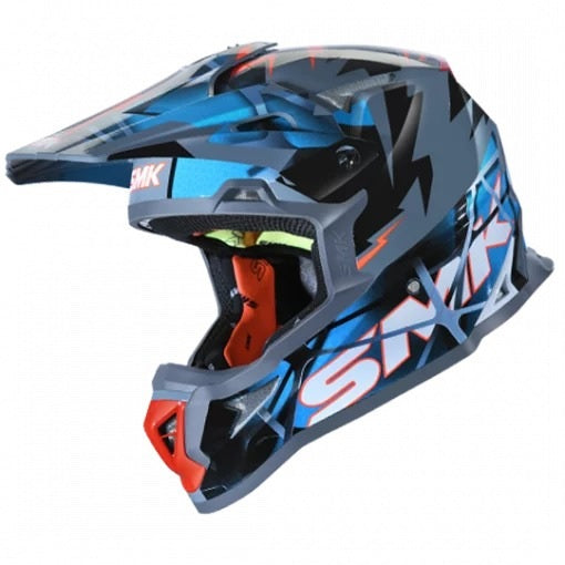 SMK Allterra Fulmine Grey Blue White Gloss (GL651)