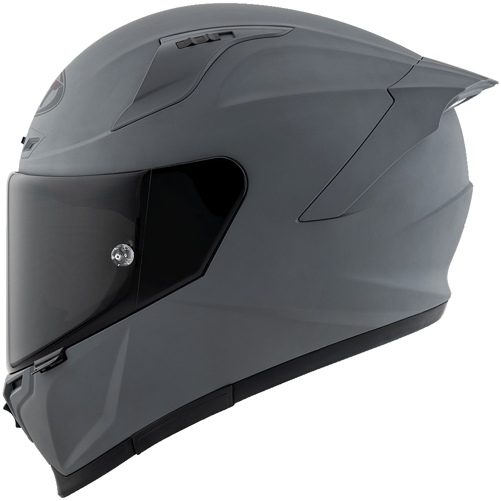 KYT Striker Plain GRL Matt Grey Helmet - AH Helmets