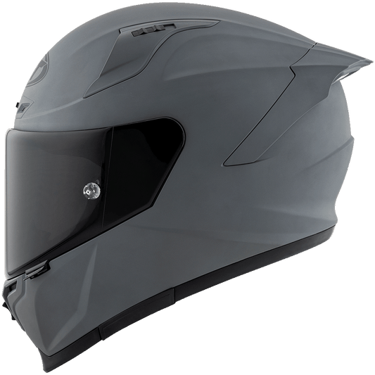 KYT Striker Plain GRL Matt Grey Helmet - AH Helmets