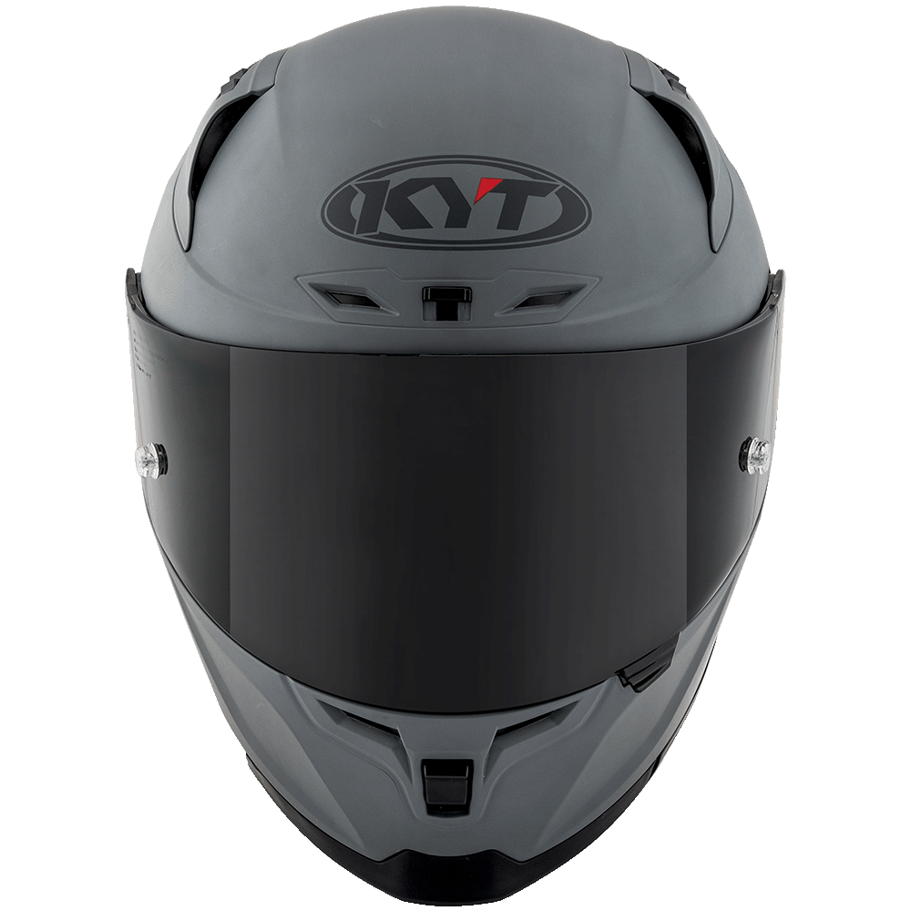 KYT Striker Plain GRL Matt Grey Helmet - AH Helmets