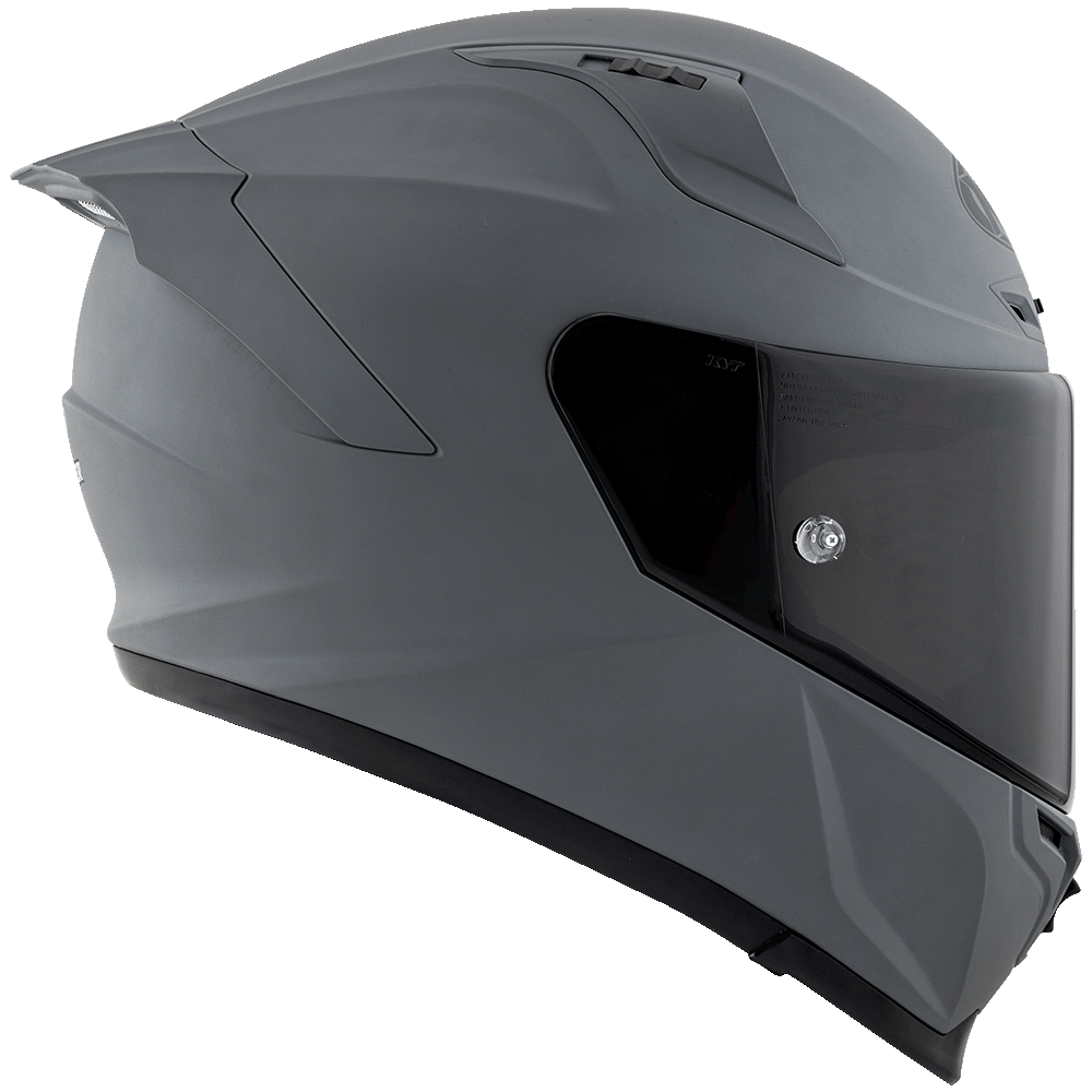 KYT Striker Plain GRL Matt Grey Helmet - AH Helmets