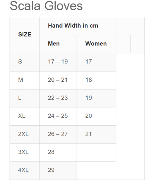 Scala Viper Black-Hi-Vis Gloves (V.02) - AH Helmets