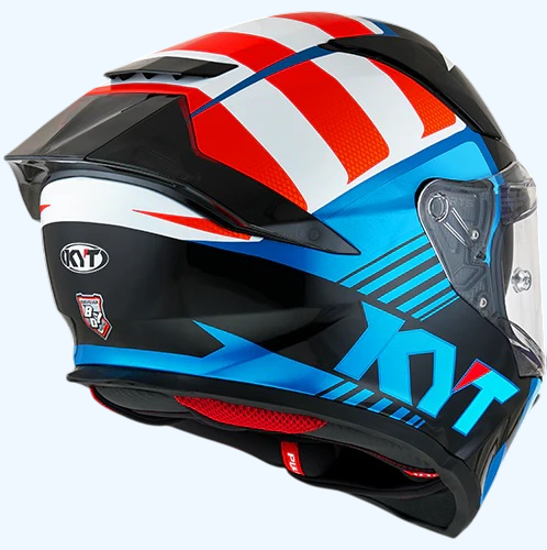 KYT R2R Pro Gloss Straight Helmet