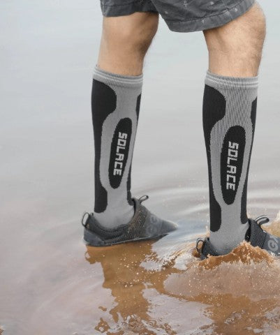 SOLACE SUSKA CORE WP SOCKS BLACK&GREY