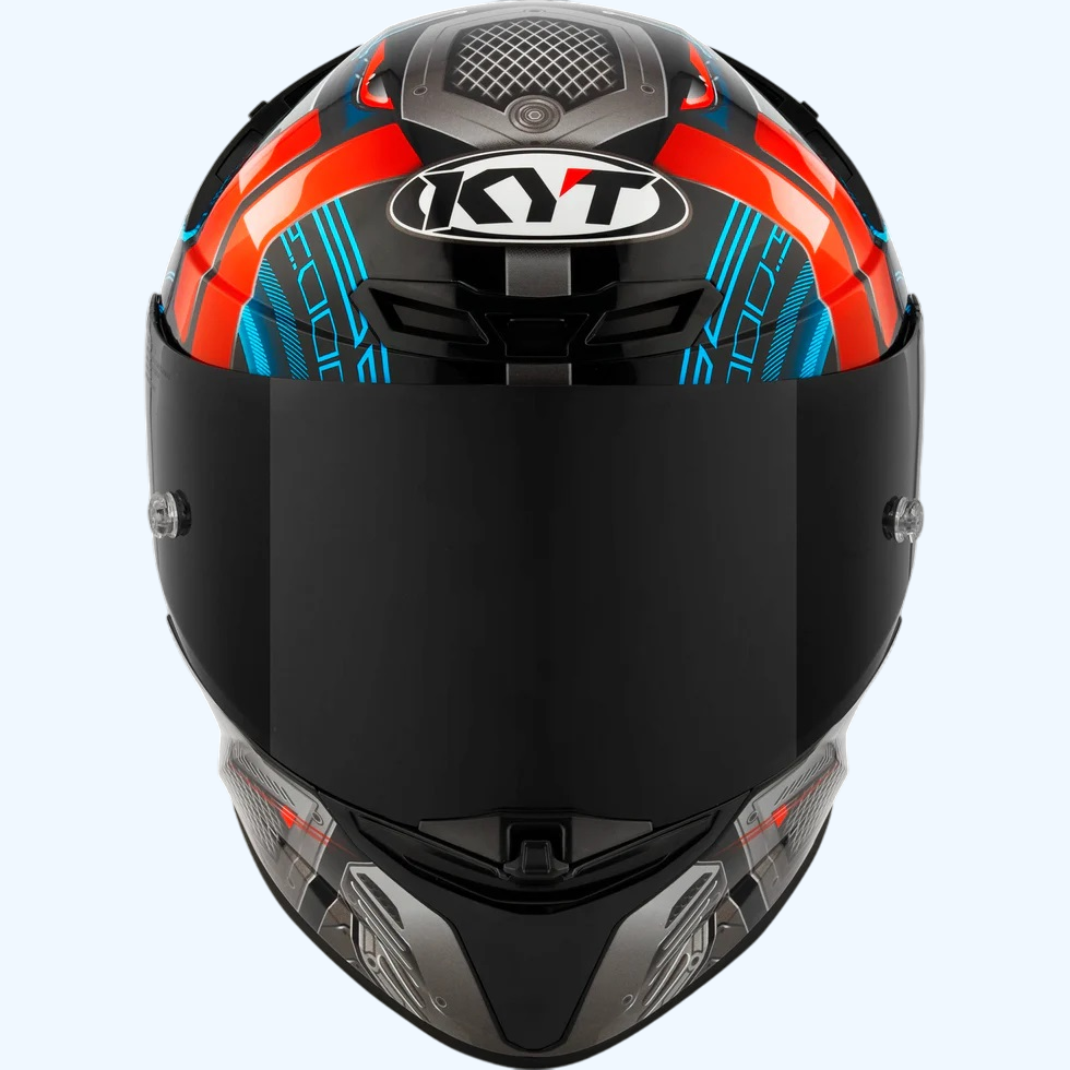 KYT TT Revo Gloss Synchrotron Helmet - AH Helmets