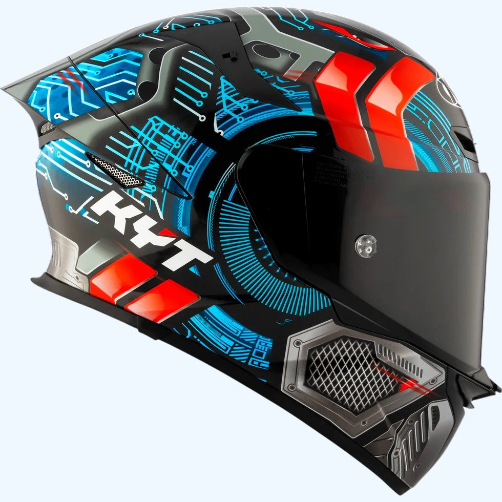 KYT TT Revo Gloss Synchrotron Helmet - AH Helmets