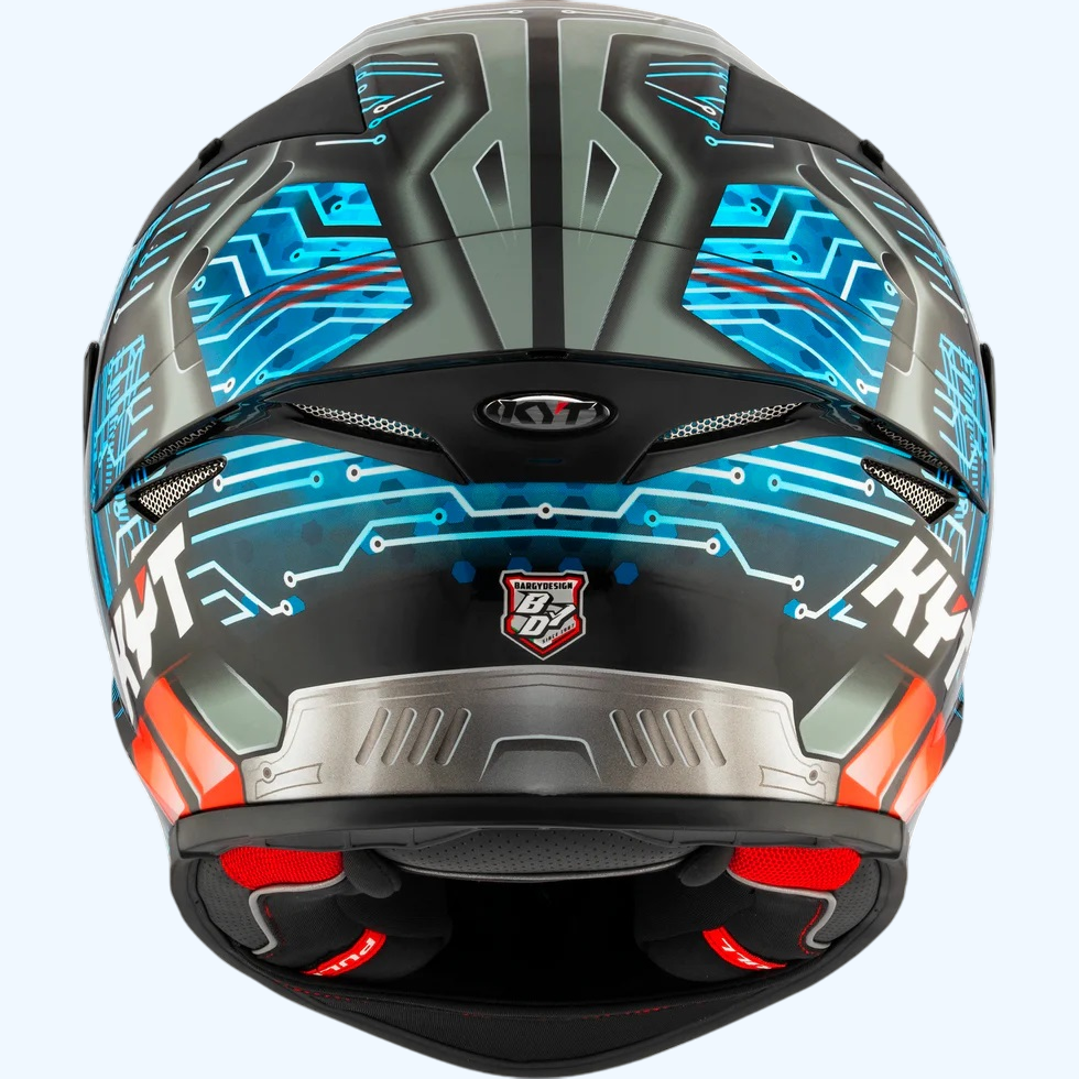 KYT TT Revo Gloss Synchrotron Helmet - AH Helmets