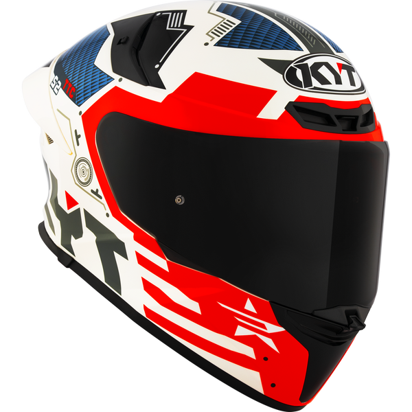 KYT TT Revo Fuselage Red Helmet