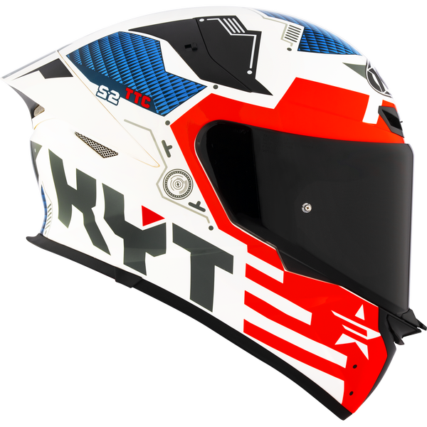 KYT TT Revo Fuselage Red Helmet
