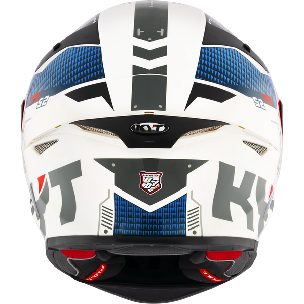 KYT TT Revo Fuselage Red Helmet